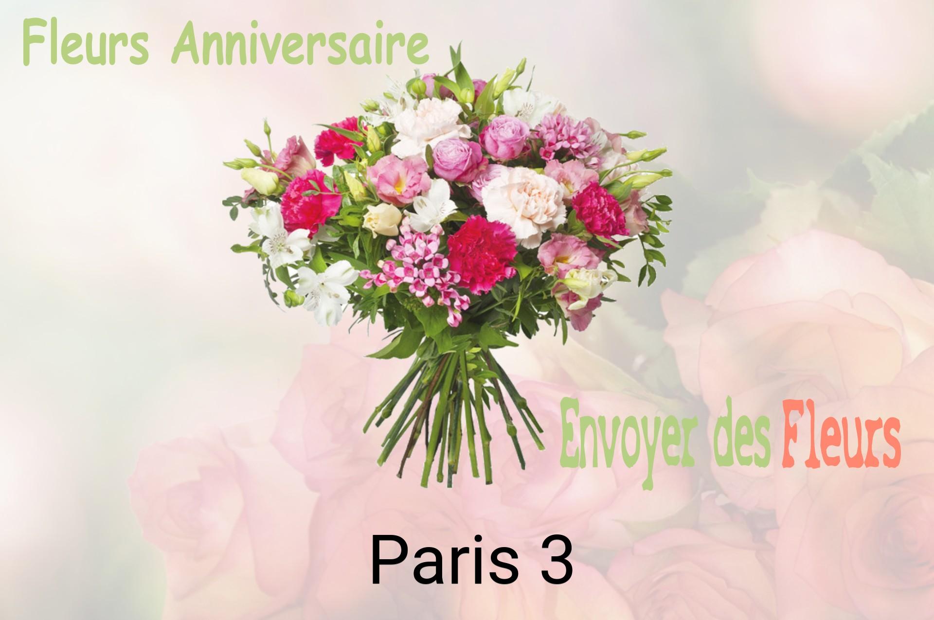 Bouquet de fleurs d’anniversaire livré à Paris-3
